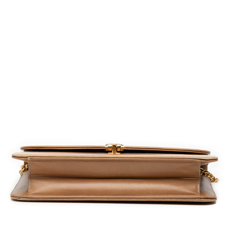 Leather Chain Shoulder Bag - Image 3