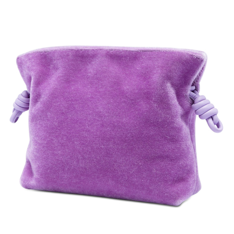 Medium Mohair Flamenco Knot Clutch - Image 2