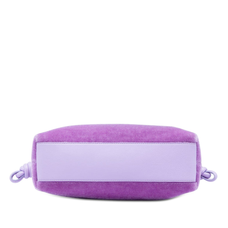 Medium Mohair Flamenco Knot Clutch - Image 3