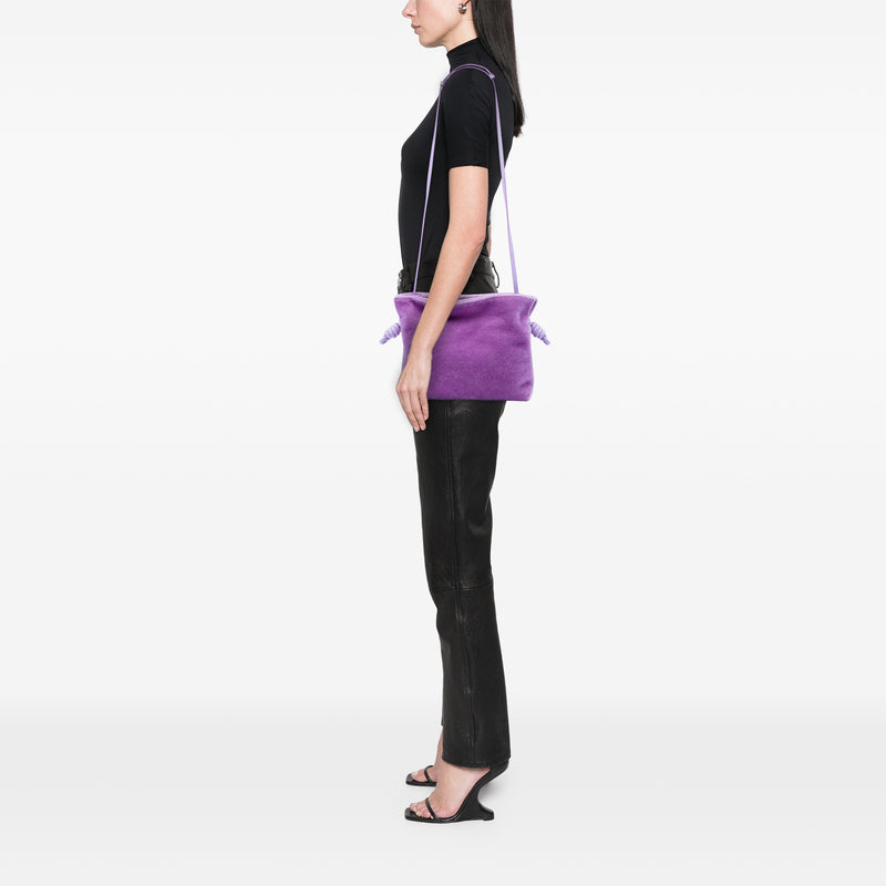 Medium Mohair Flamenco Knot Clutch - Image 5