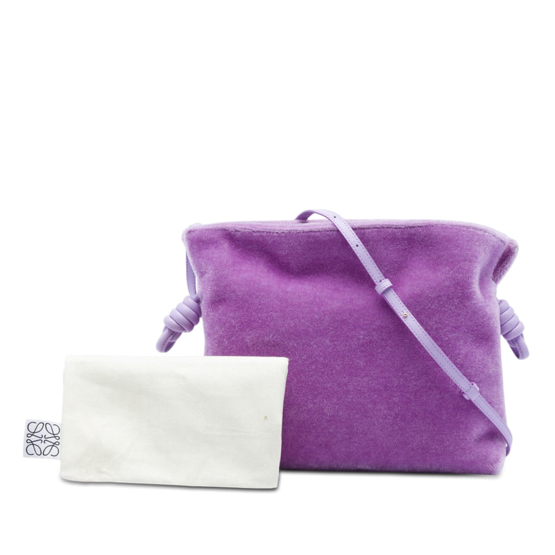 Medium Mohair Flamenco Knot Clutch - Image 6