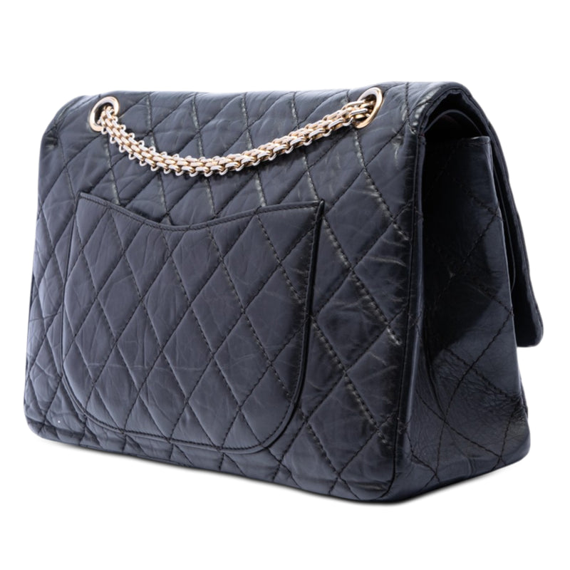 Quilted Aged Calfskin Reissue 2.55 Double Flap 227 - Image 2