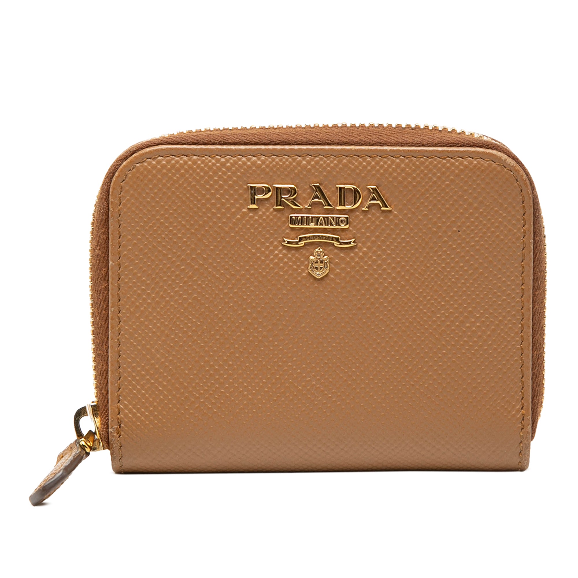 Saffiano Zip Around Coin Pouch - Image 1
