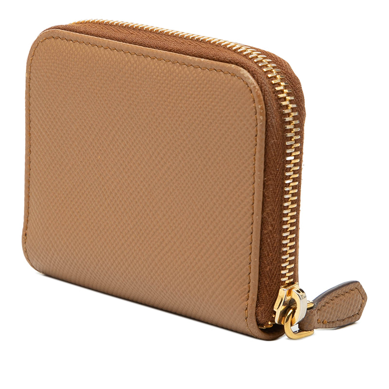 Saffiano Zip Around Coin Pouch - Image 2