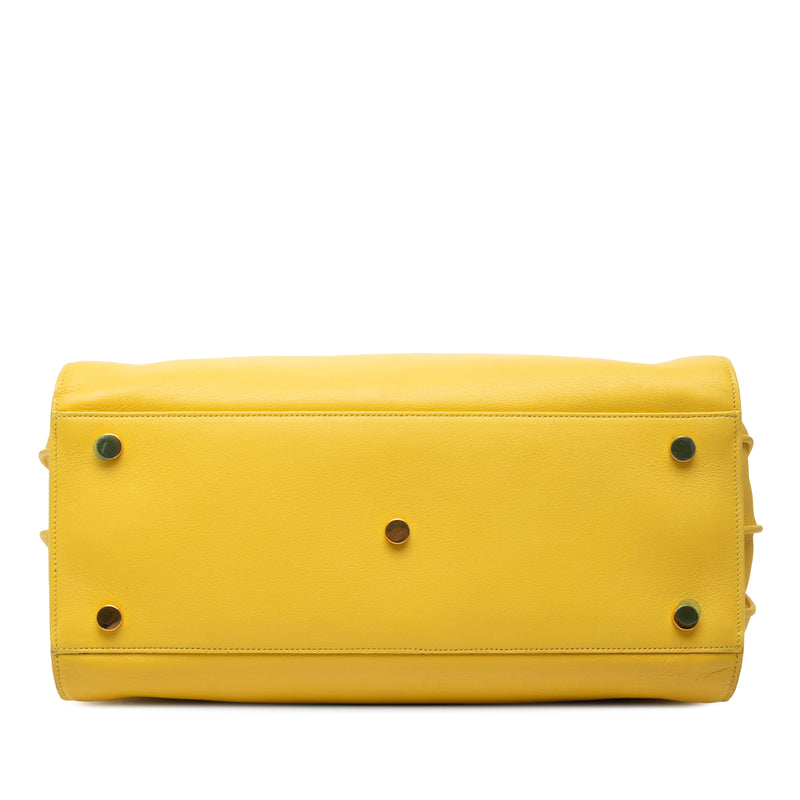 Small Leather Sac De Jour Satchel - Image 3