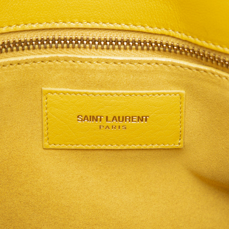 Small Leather Sac De Jour Satchel - Image 5