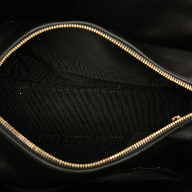 Chocolate Bar Lambskin Barrel Shoulder Bag - Image 4