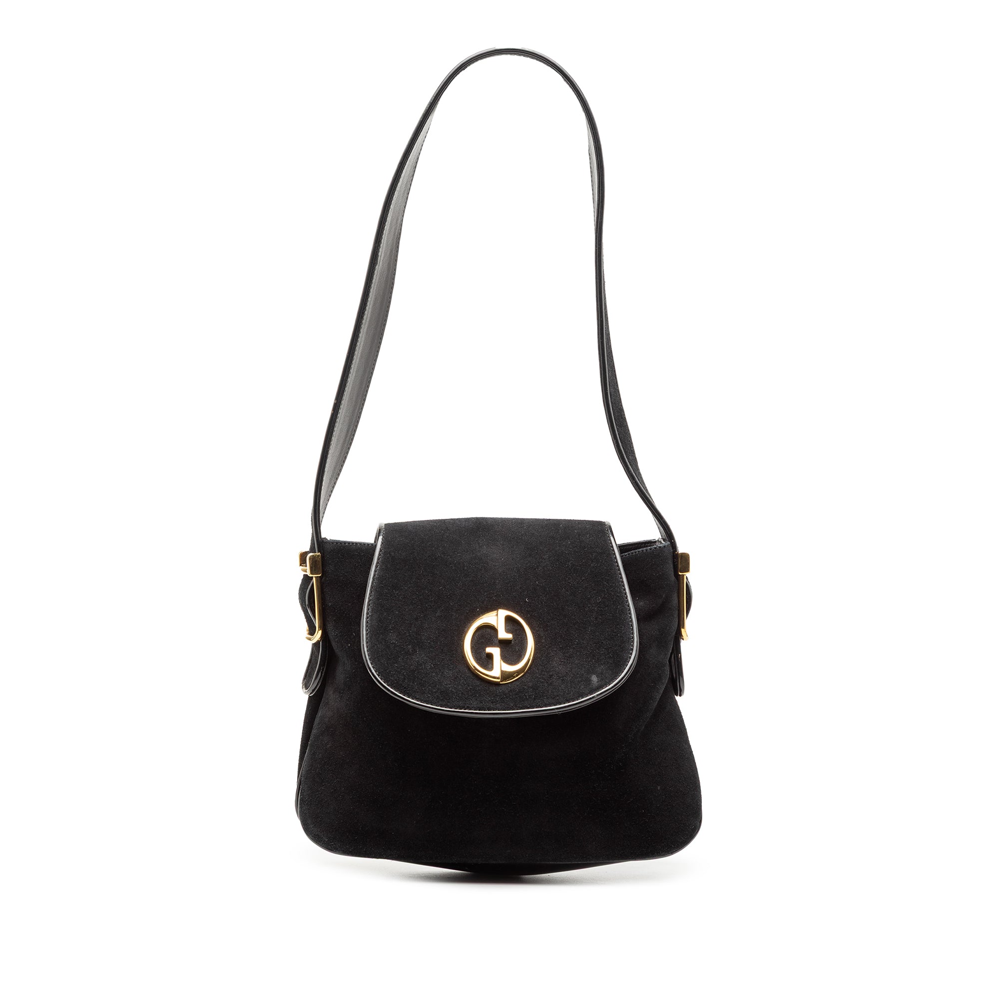 Suede 1973 Shoulder Bag - Image 1