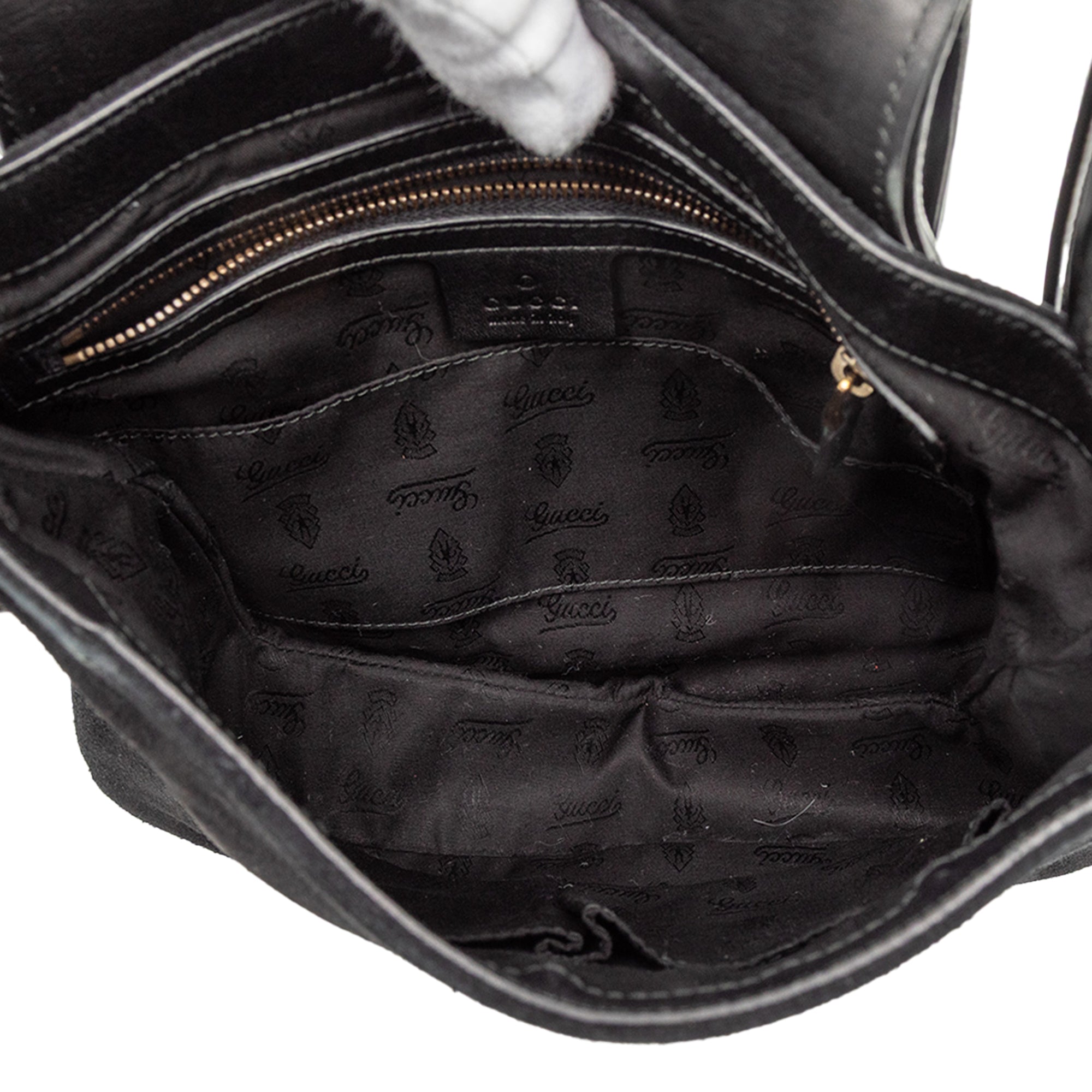 Suede 1973 Shoulder Bag - Image 4