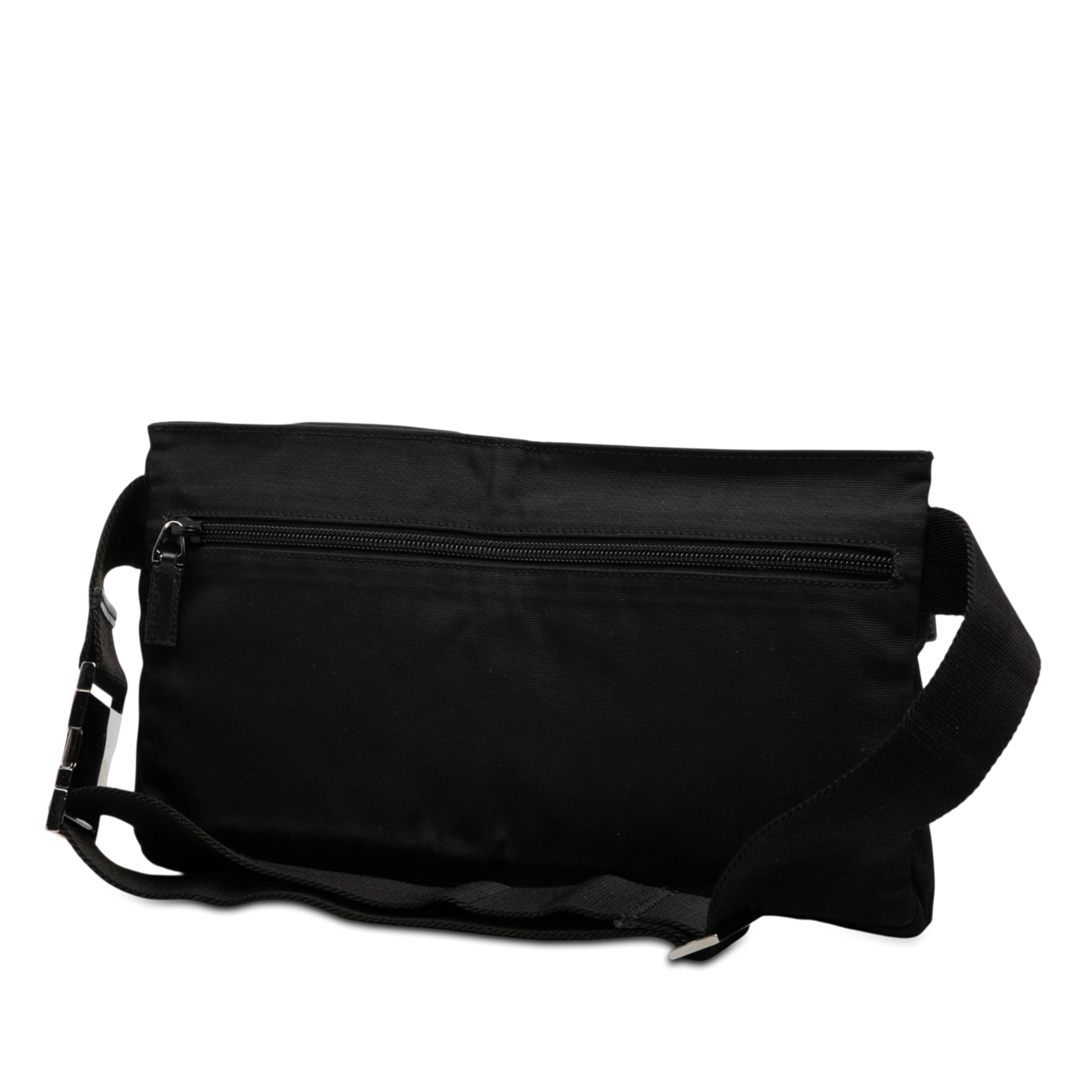 Nylon Double Pocket Belt Bag - Image 2