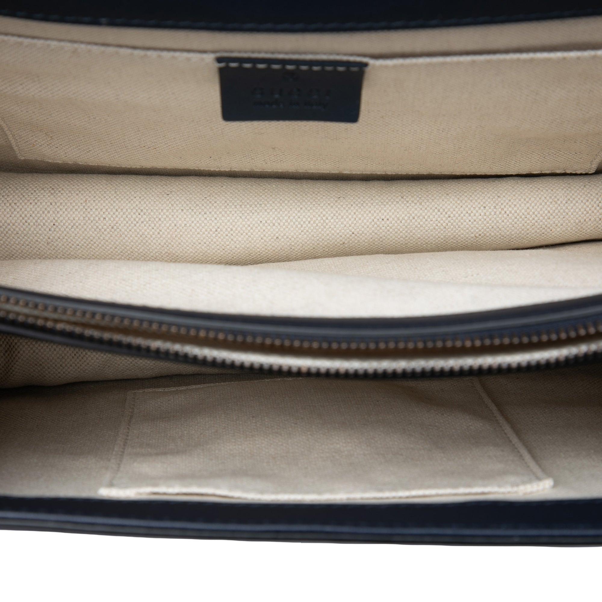 Medium Leather Bamboo Dionysus Web Satchel - Image 4