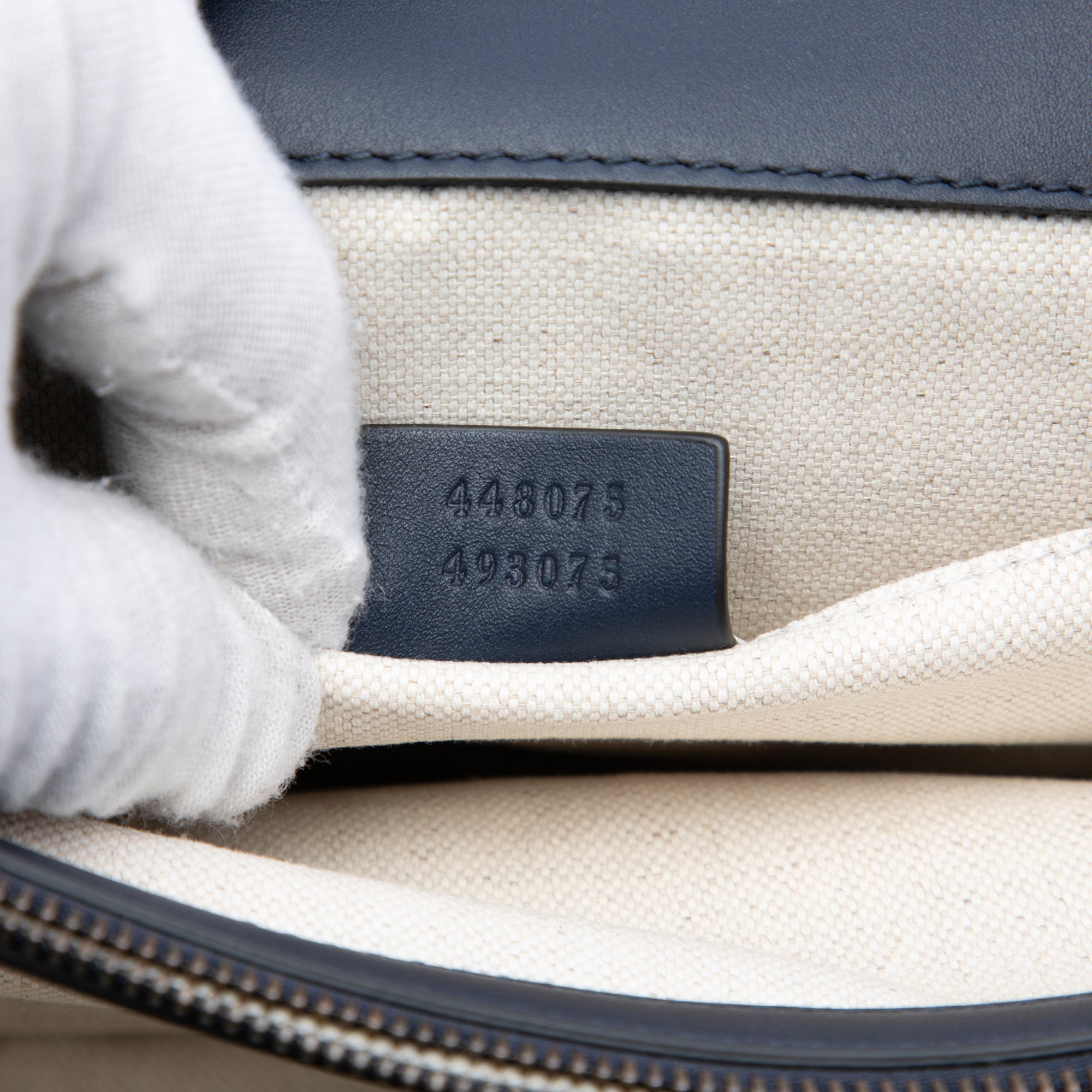 Medium Leather Bamboo Dionysus Web Satchel - Image 5
