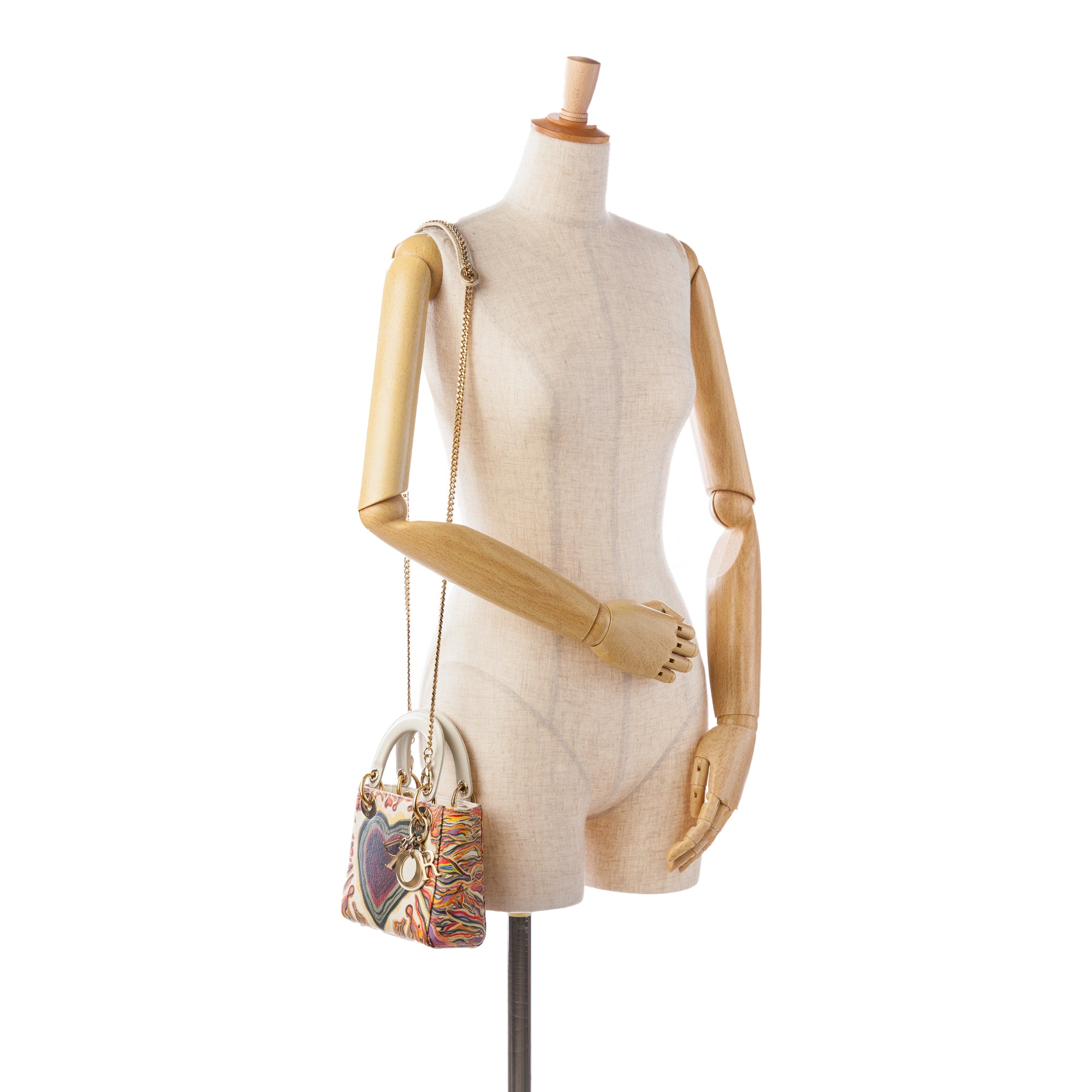 Limited Edition Mini Calfskin Lady DiorAmour Lady Dior - Image 10