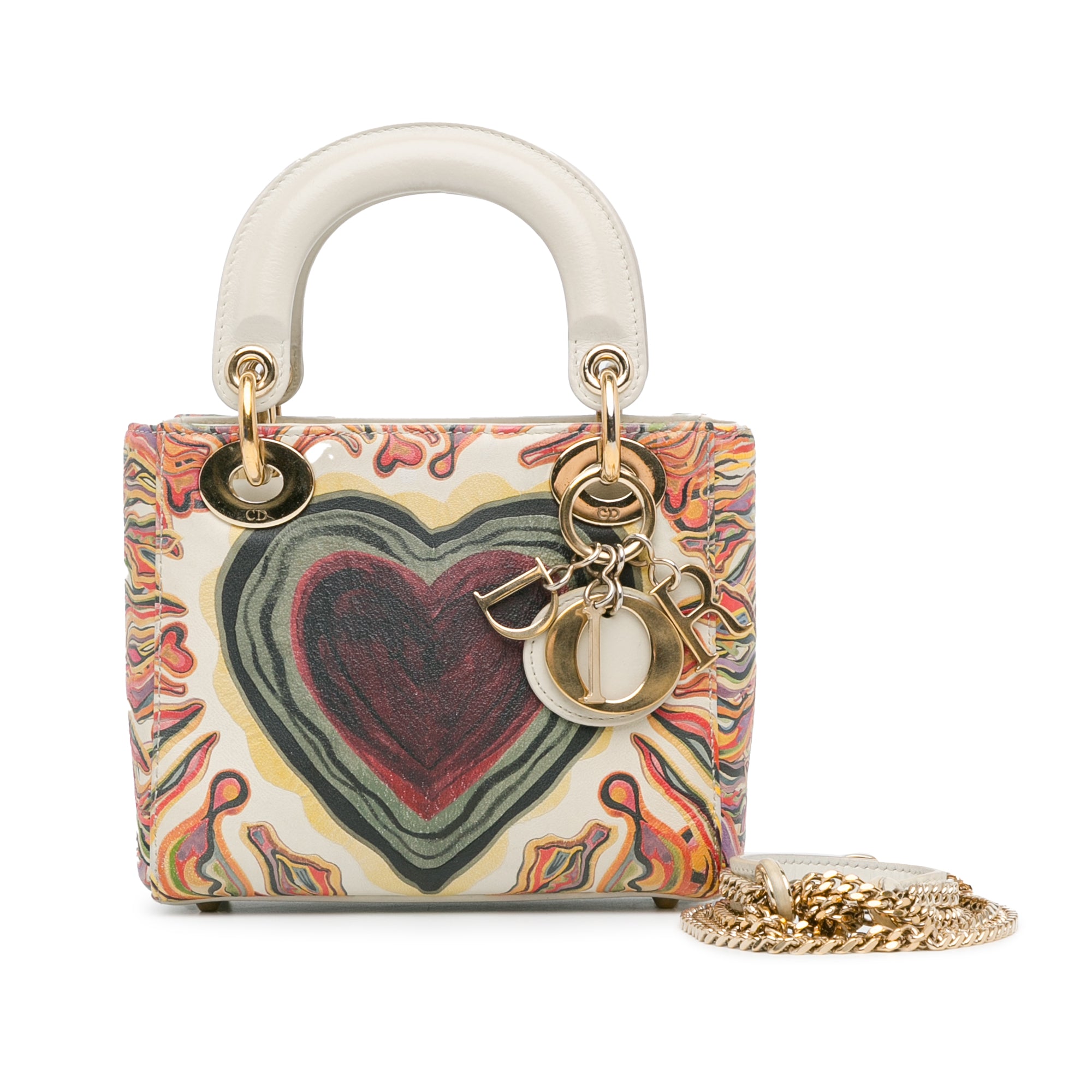 Limited Edition Mini Calfskin Lady DiorAmour Lady Dior - Image 11