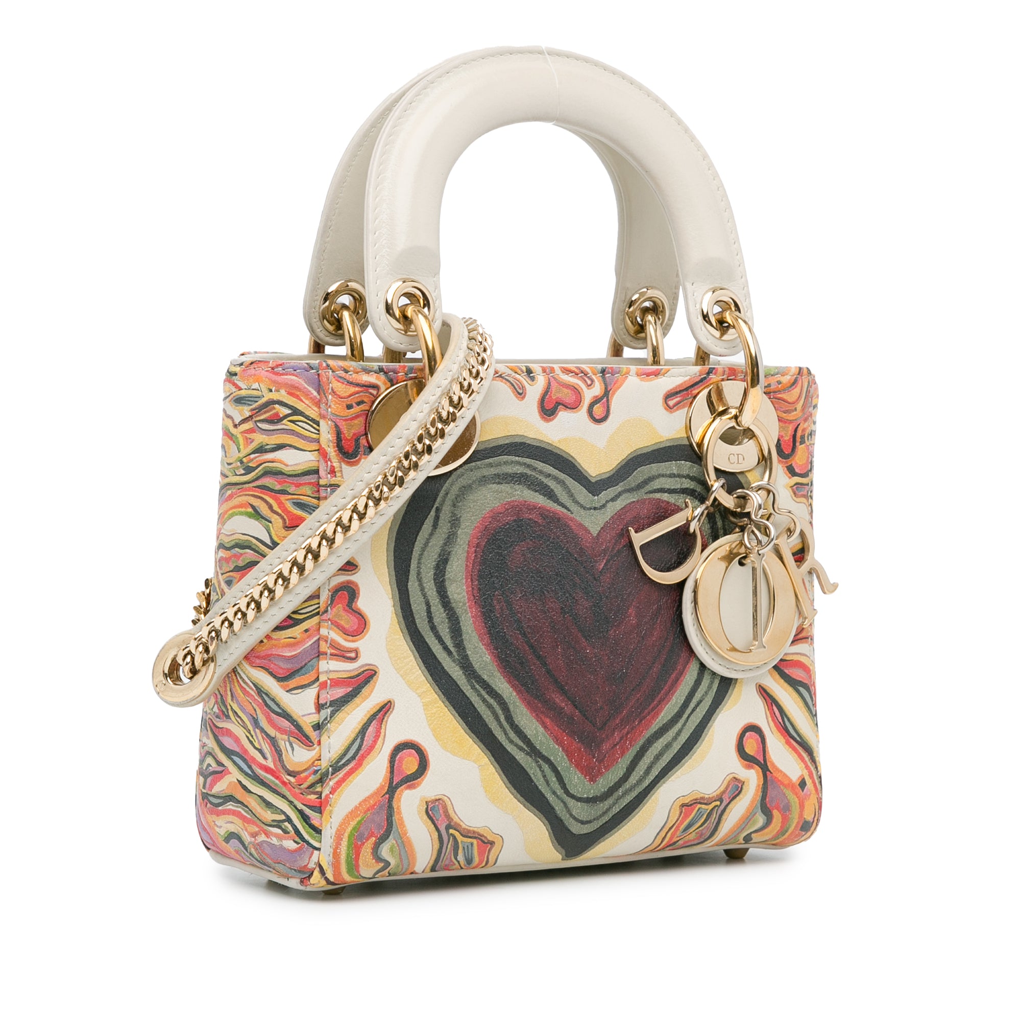 Limited Edition Mini Calfskin Lady DiorAmour Lady Dior - Image 2