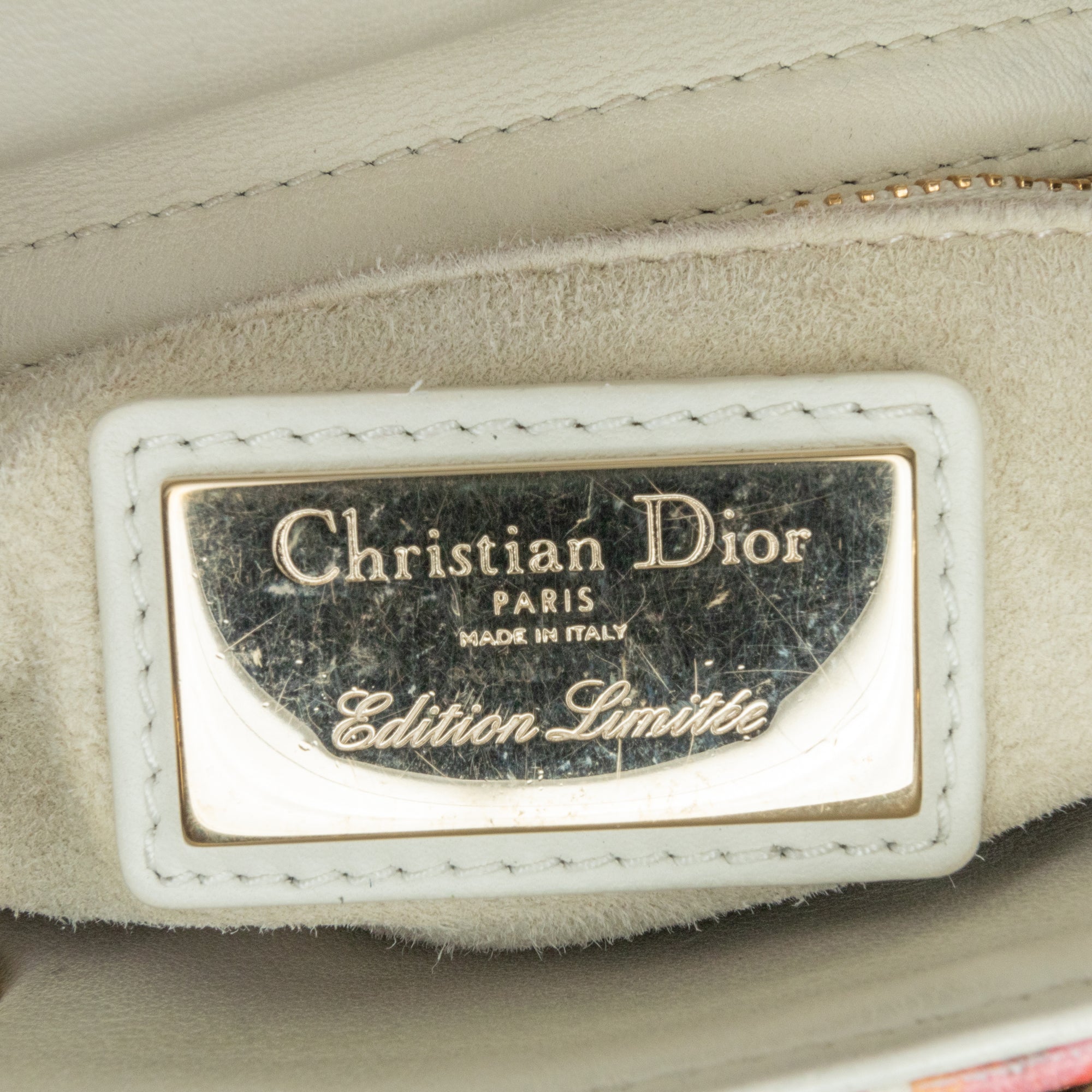 Limited Edition Mini Calfskin Lady DiorAmour Lady Dior - Image 6
