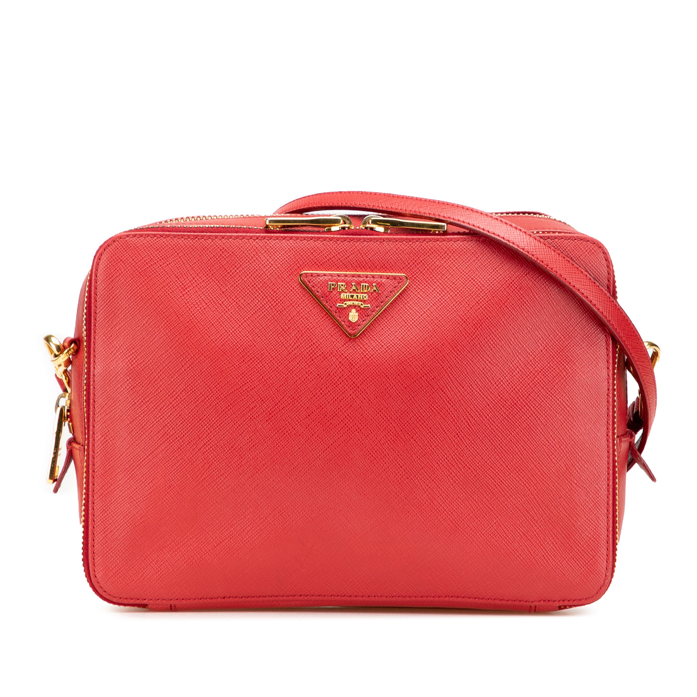 Saffiano Double Zip Crossbody - Image 1