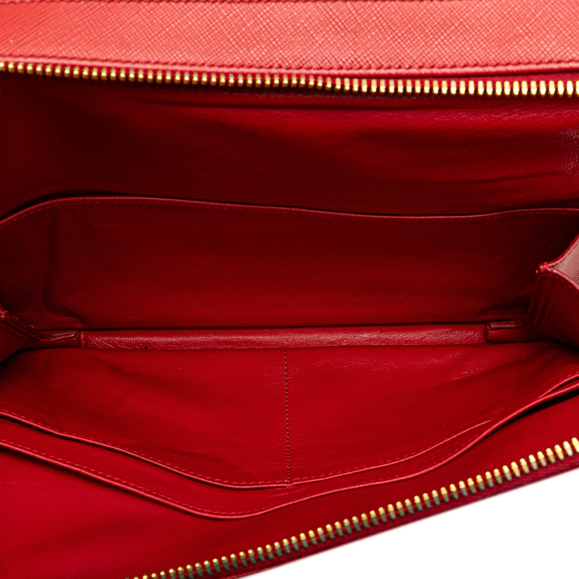 Saffiano Double Zip Crossbody - Image 4