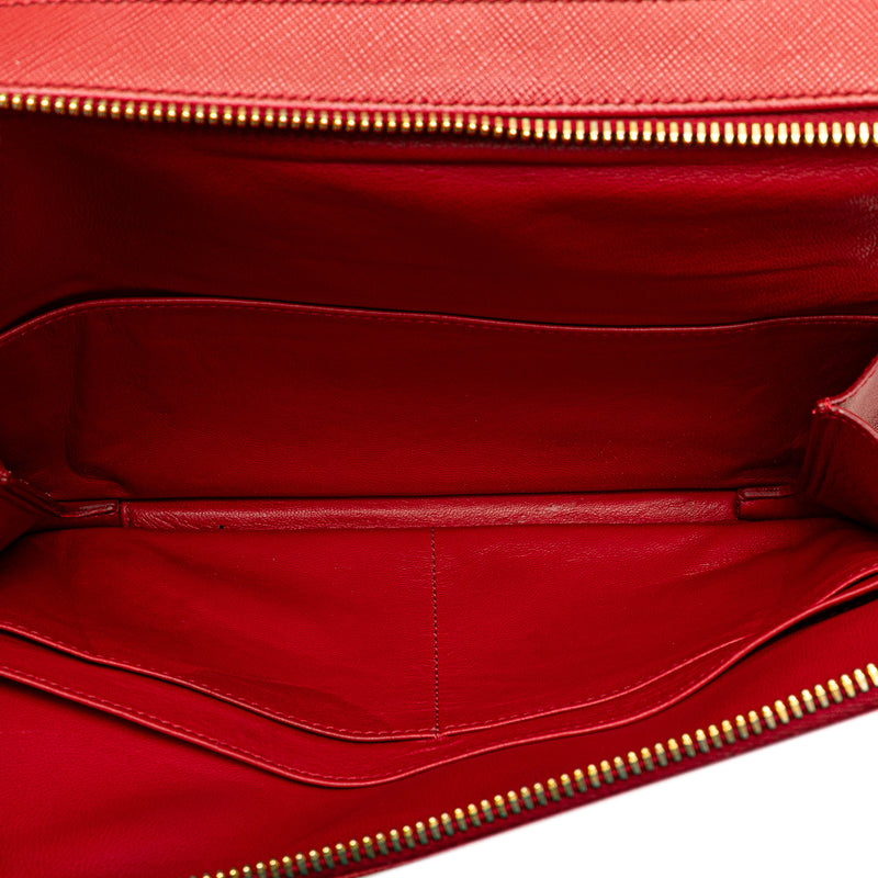 Saffiano Double Zip Crossbody - Image 4