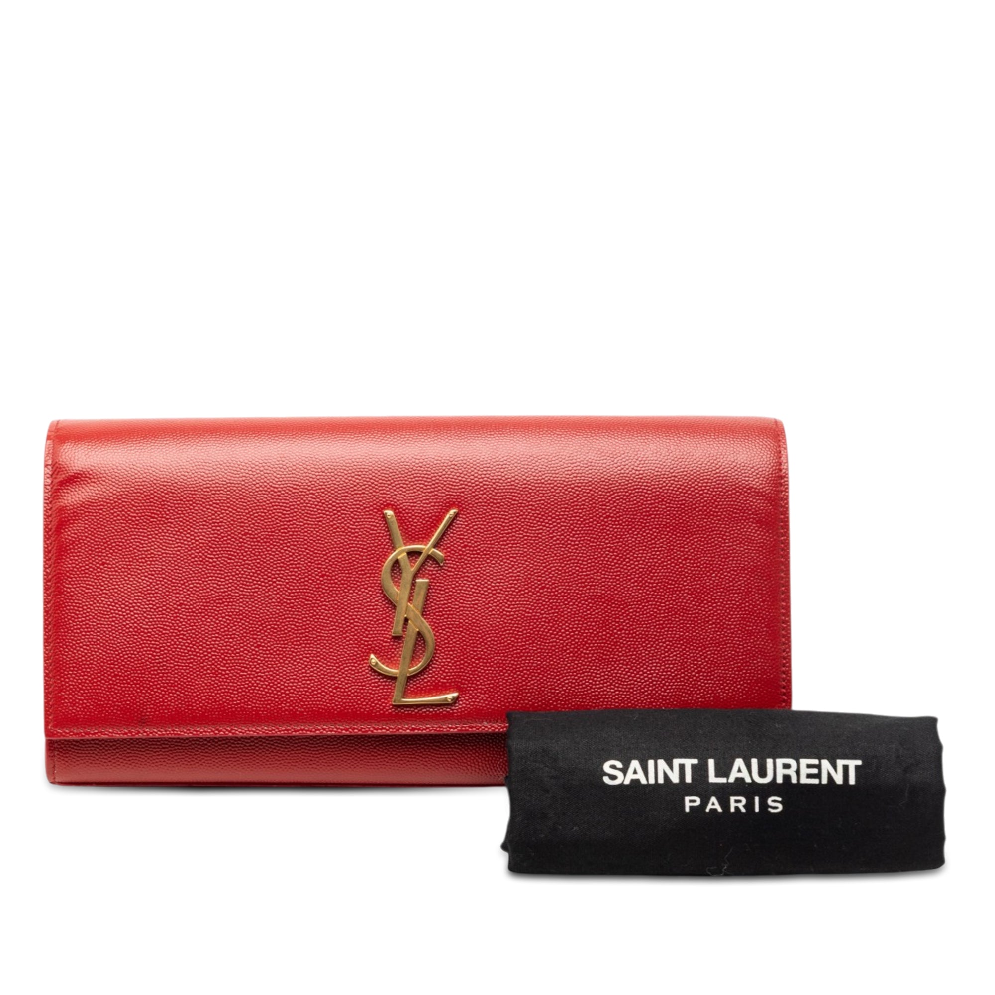 Grain de Poudre Monogram Cassandre Clutch - Image 8