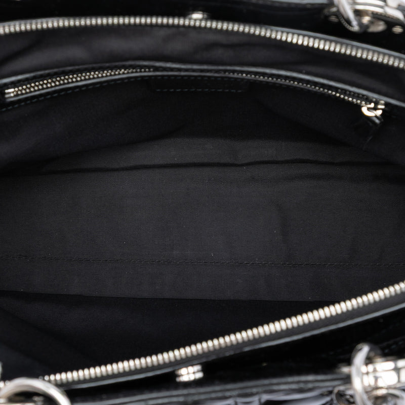 Medium Patent Cannage Lady Dior Soft Shopping Tote - Image 4