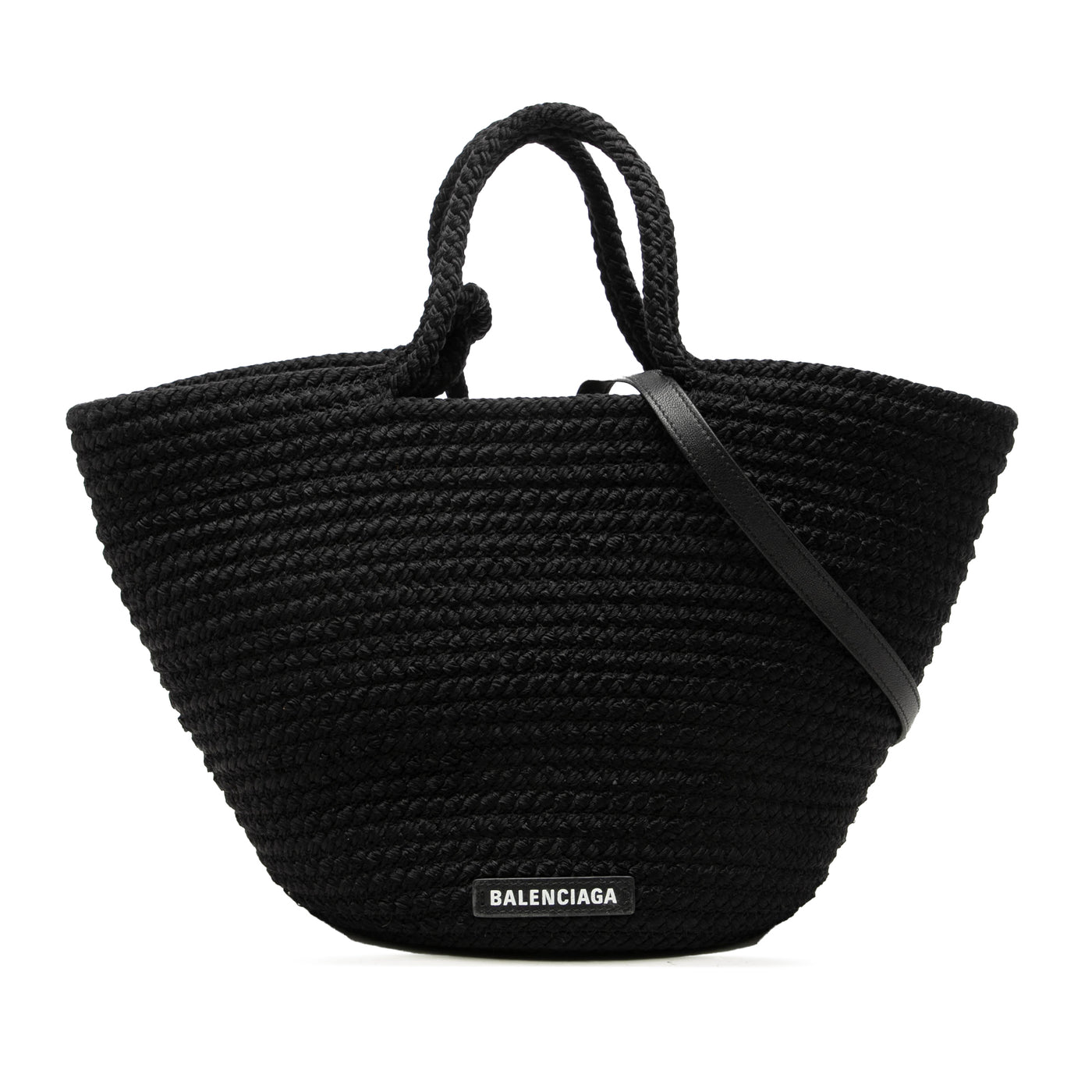 Small Nylon Ibiza Basket Bag - Image 1