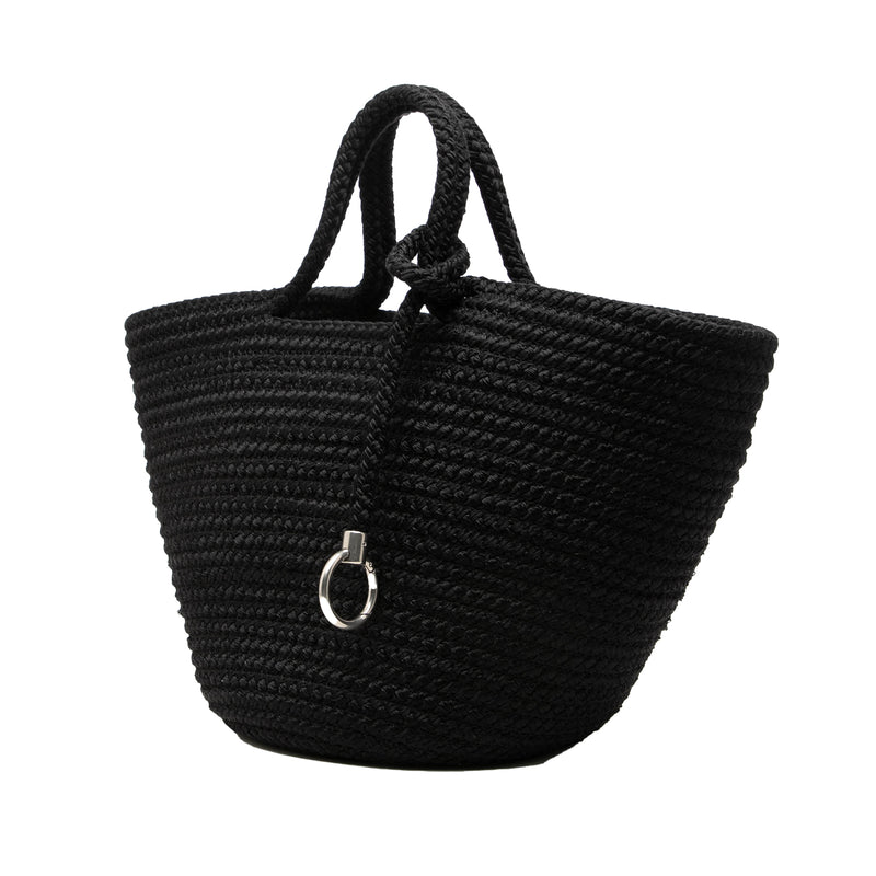Small Nylon Ibiza Basket Bag - Image 2