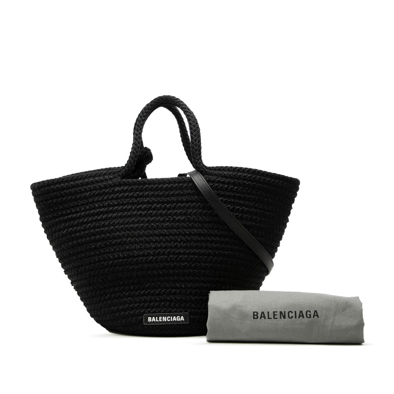 Small Nylon Ibiza Basket Bag - Image 9