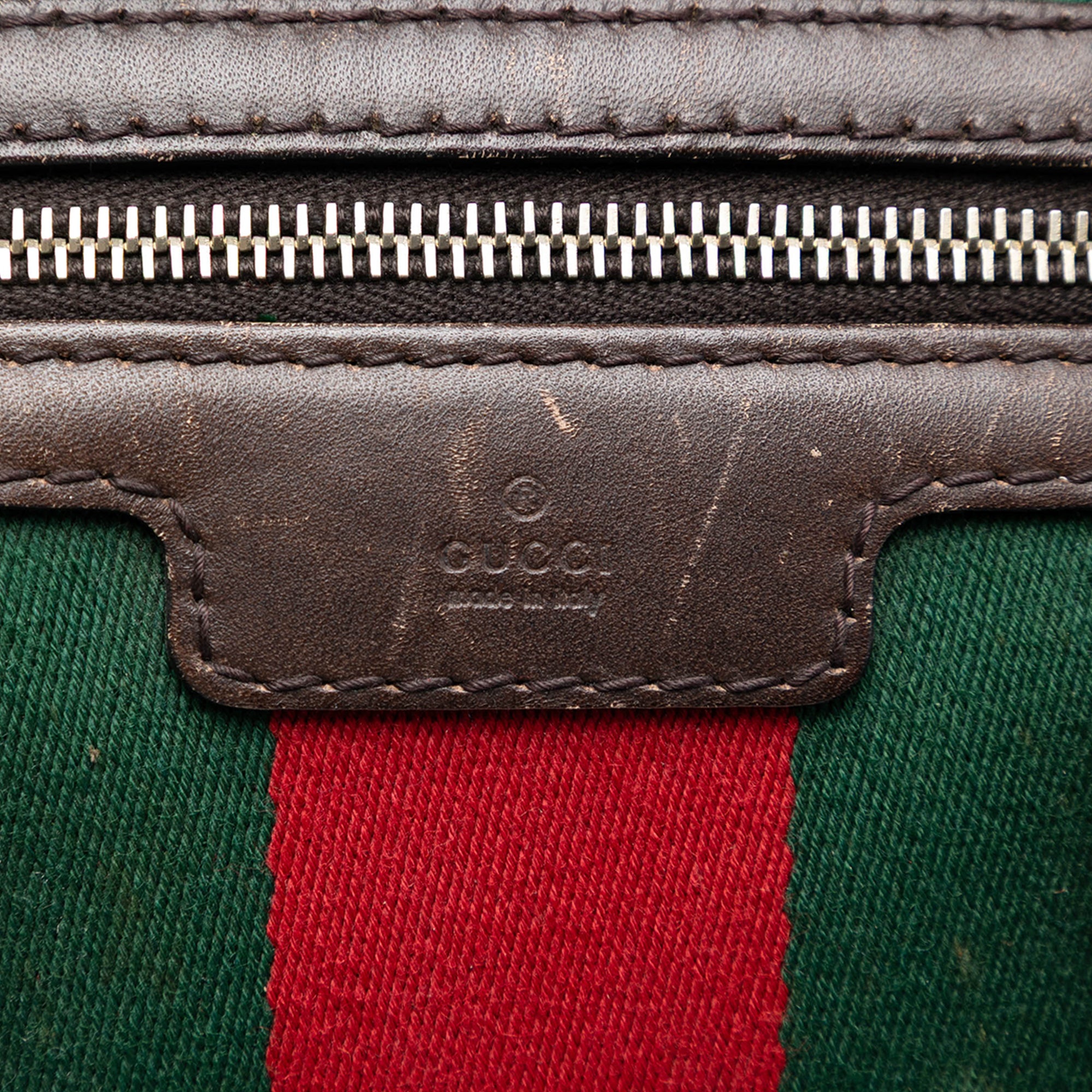Medium GG Canvas Web Joy Boston Bag - Image 5