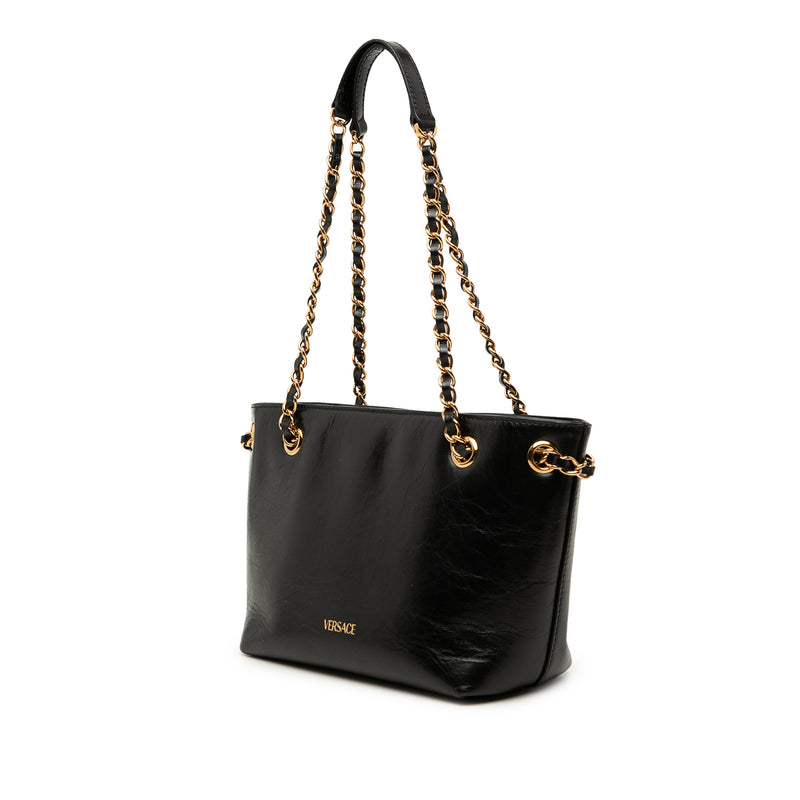 Leather La Medusa Shoulder Bag - Image 2