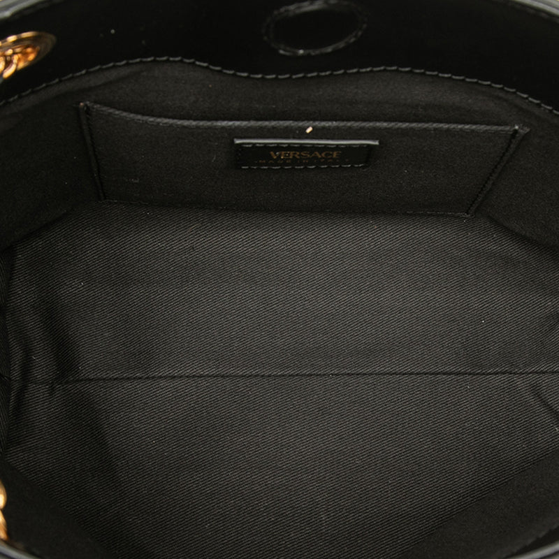 Leather La Medusa Shoulder Bag - Image 4