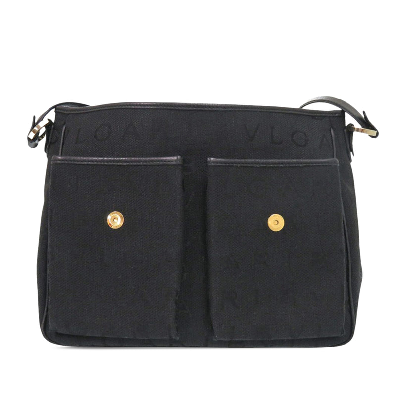 Logomania Canvas Messenger Bag - Image 11