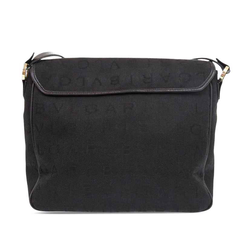 Logomania Canvas Messenger Bag - Image 2