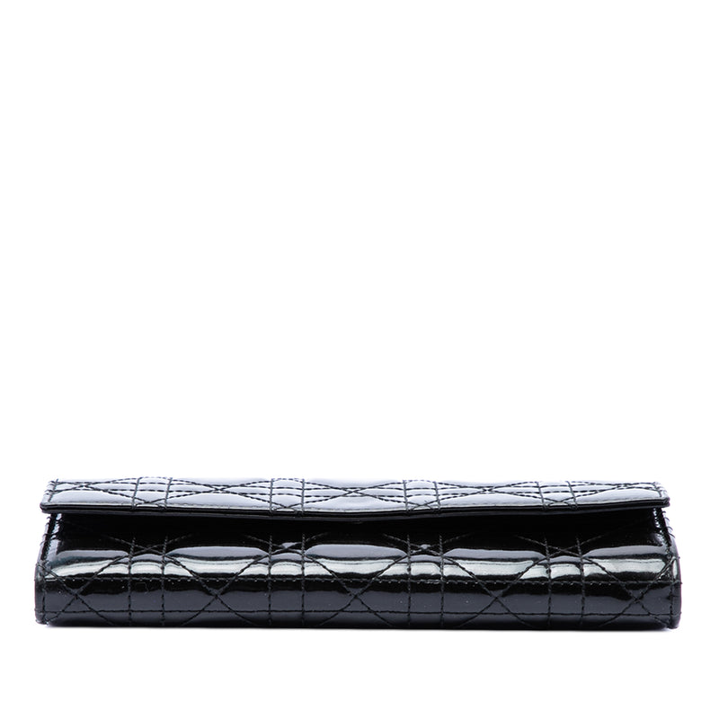 Patent Cannage Lady Dior Wallet On Chain - Image 3