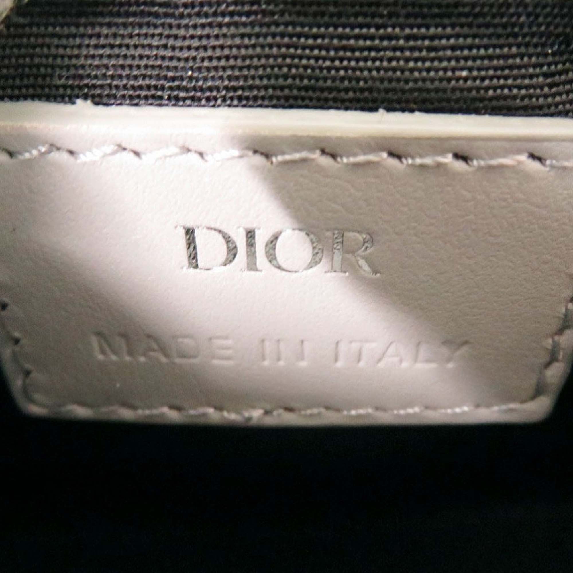 Coated Canvas CD Diamond Saddle Card Holder - Image 5
