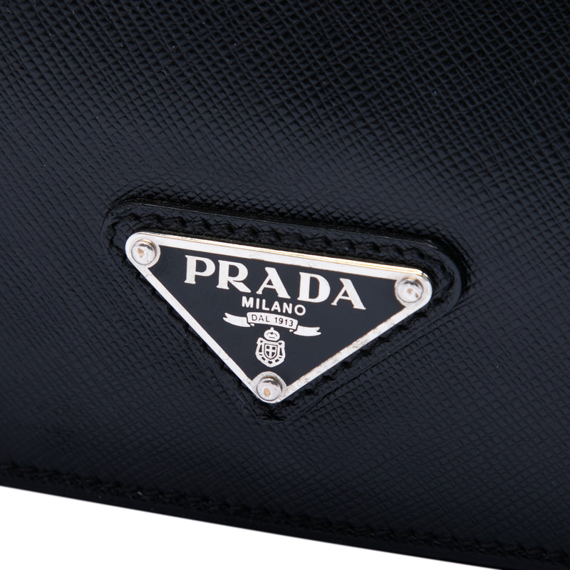 Saffiano Cuir Travel Front Zip Pocket Briefcase - Image 5