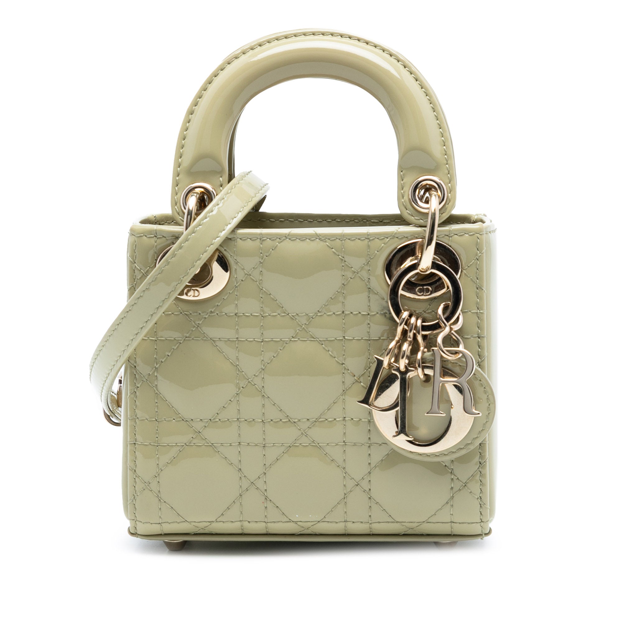 Micro Patent Cannage Lady Dior - Image 1