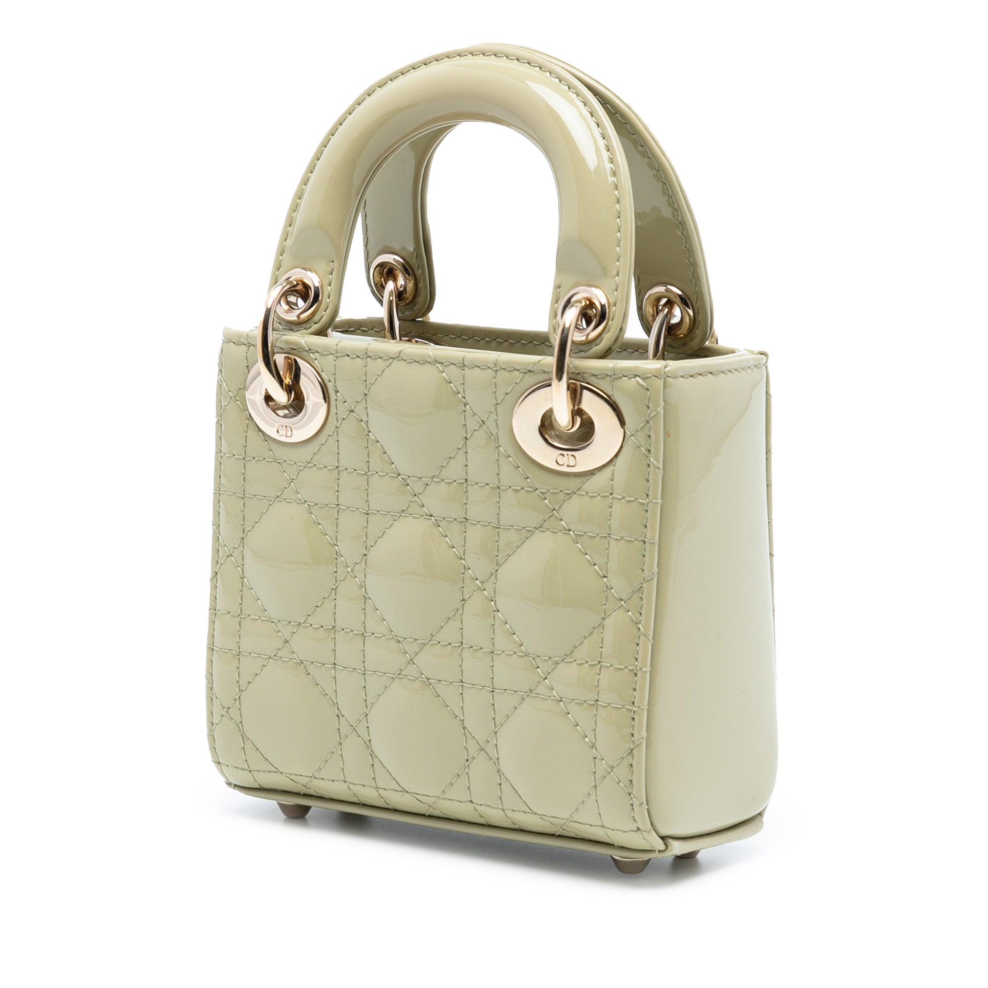 Micro Patent Cannage Lady Dior - Image 2