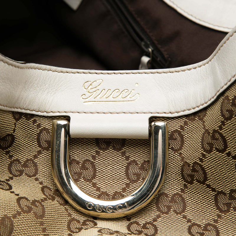 GG Canvas Abbey D Ring Shoulder Bag - Image 5