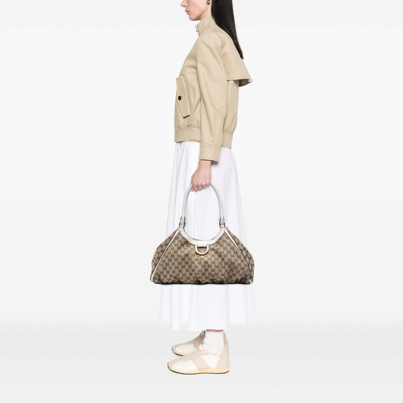 GG Canvas Abbey D Ring Shoulder Bag - Image 6