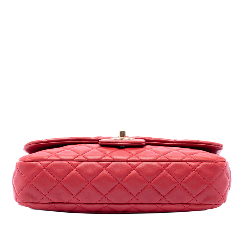 Medium Classic Lambskin Marine Charms Single Flap - Image 3