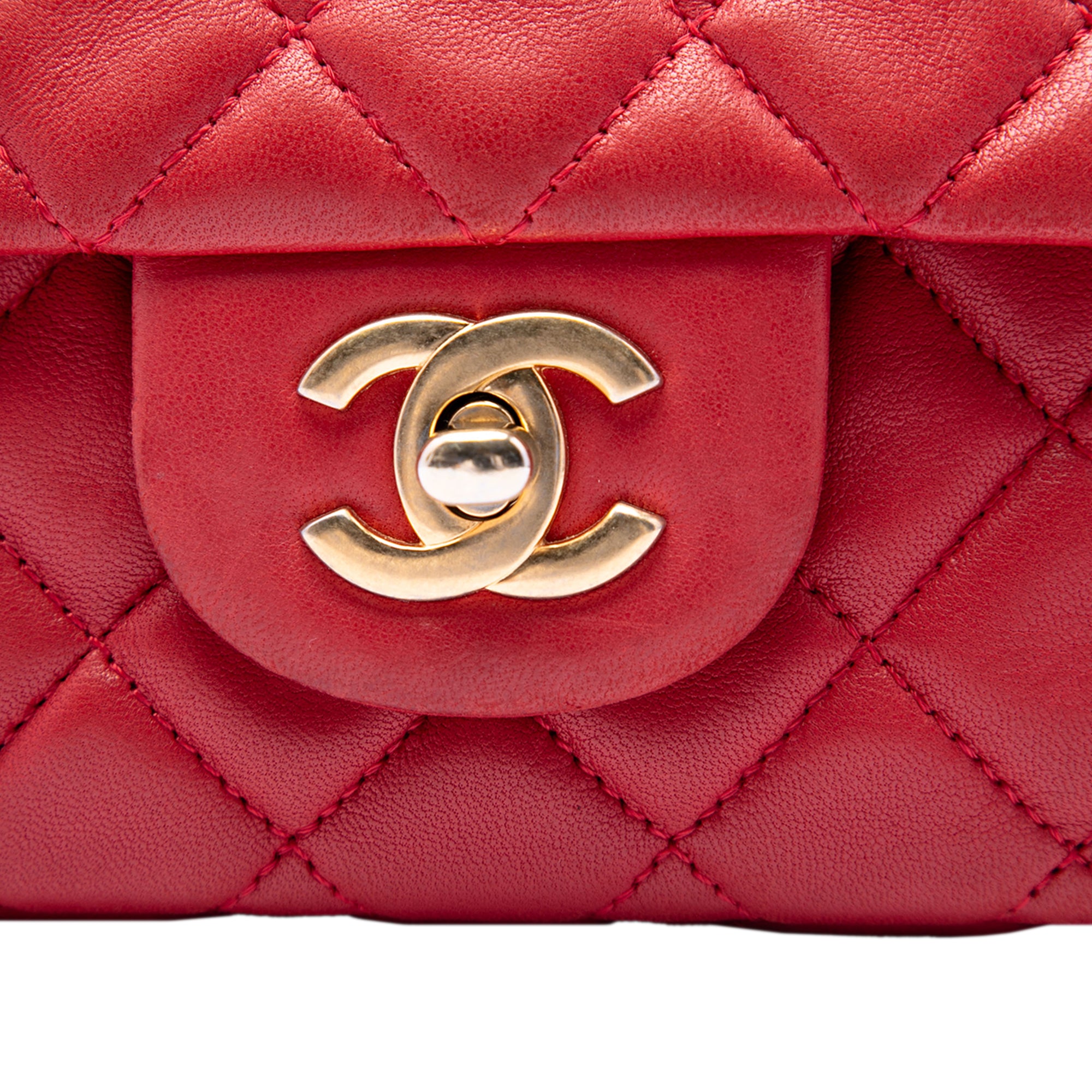 Medium Classic Lambskin Marine Charms Single Flap - Image 5