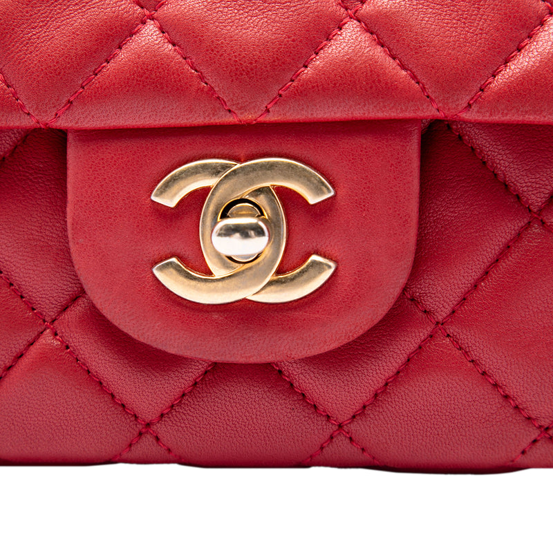 Medium Classic Lambskin Marine Charms Single Flap - Image 5