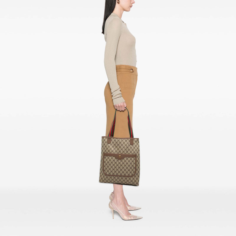 GG Supreme Web Tote - Image 7