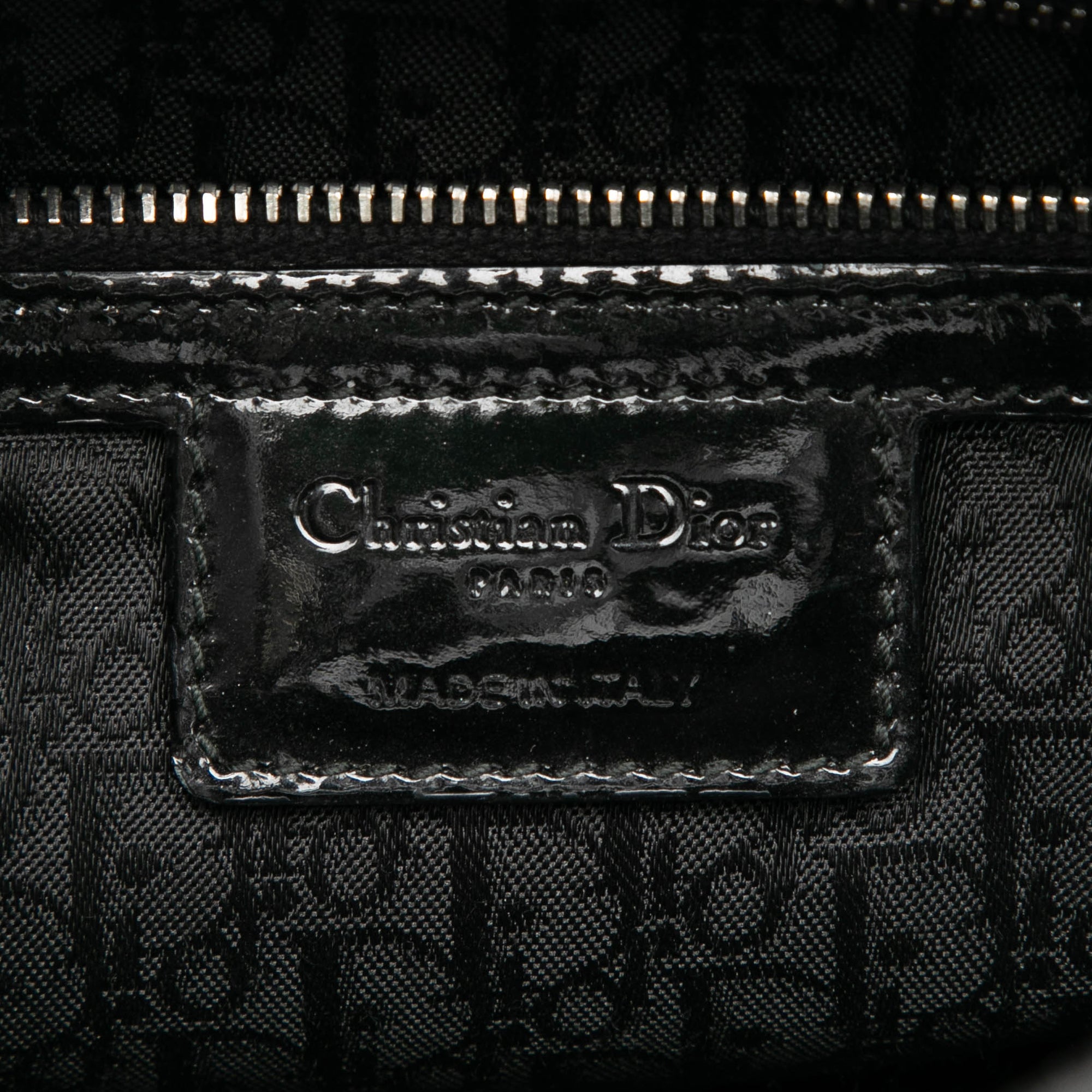 Large Patent Cannage Lady Dior - Image 5