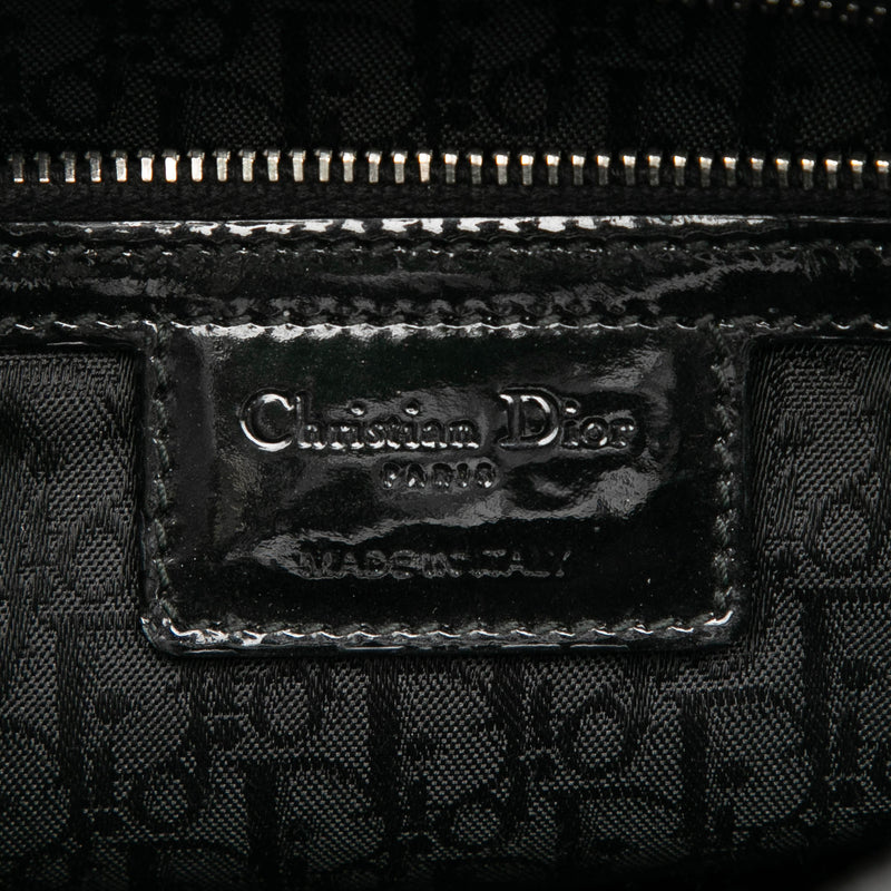Large Patent Cannage Lady Dior - Image 5