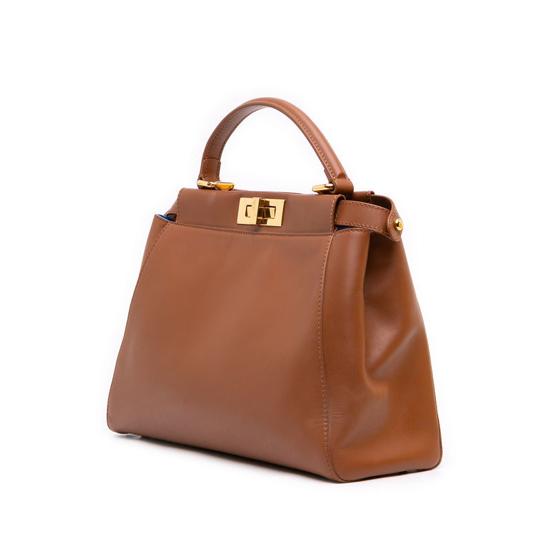 Medium Calfskin Peekaboo Iconic Satchel - Image 2