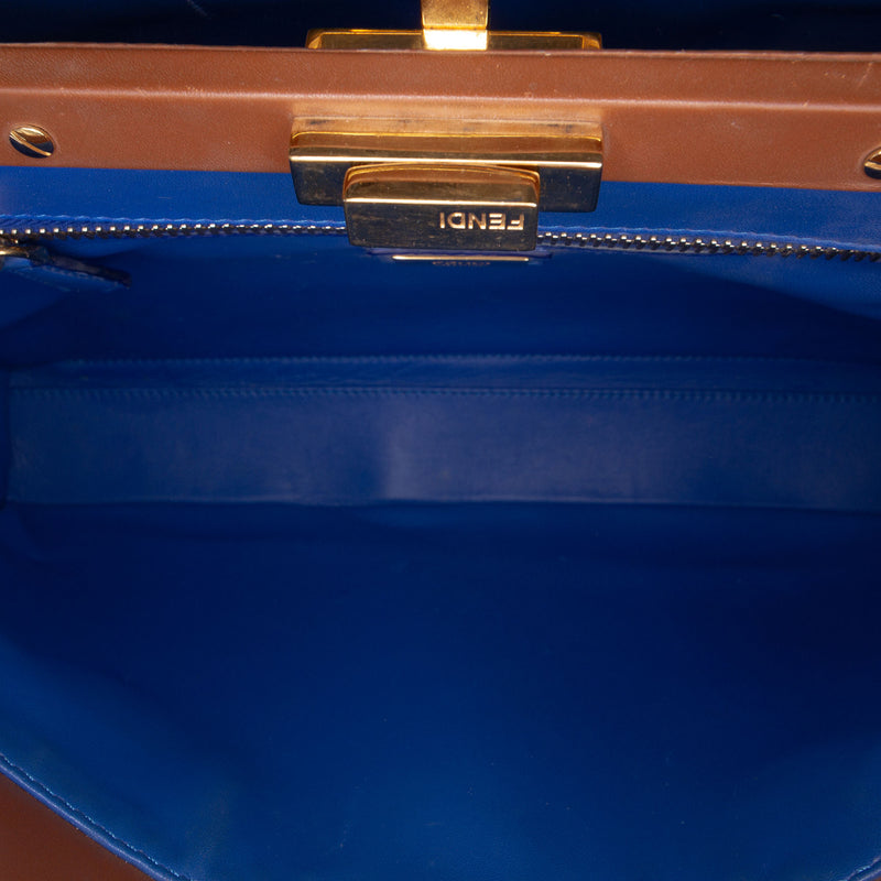 Medium Calfskin Peekaboo Iconic Satchel - Image 4