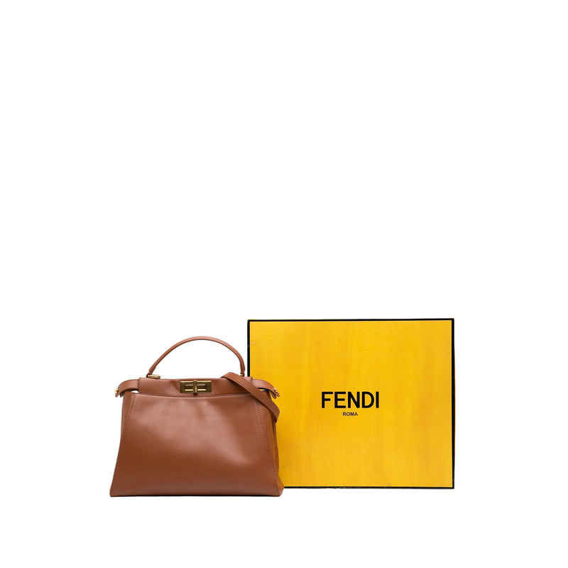 Medium Calfskin Peekaboo Iconic Satchel - Image 8