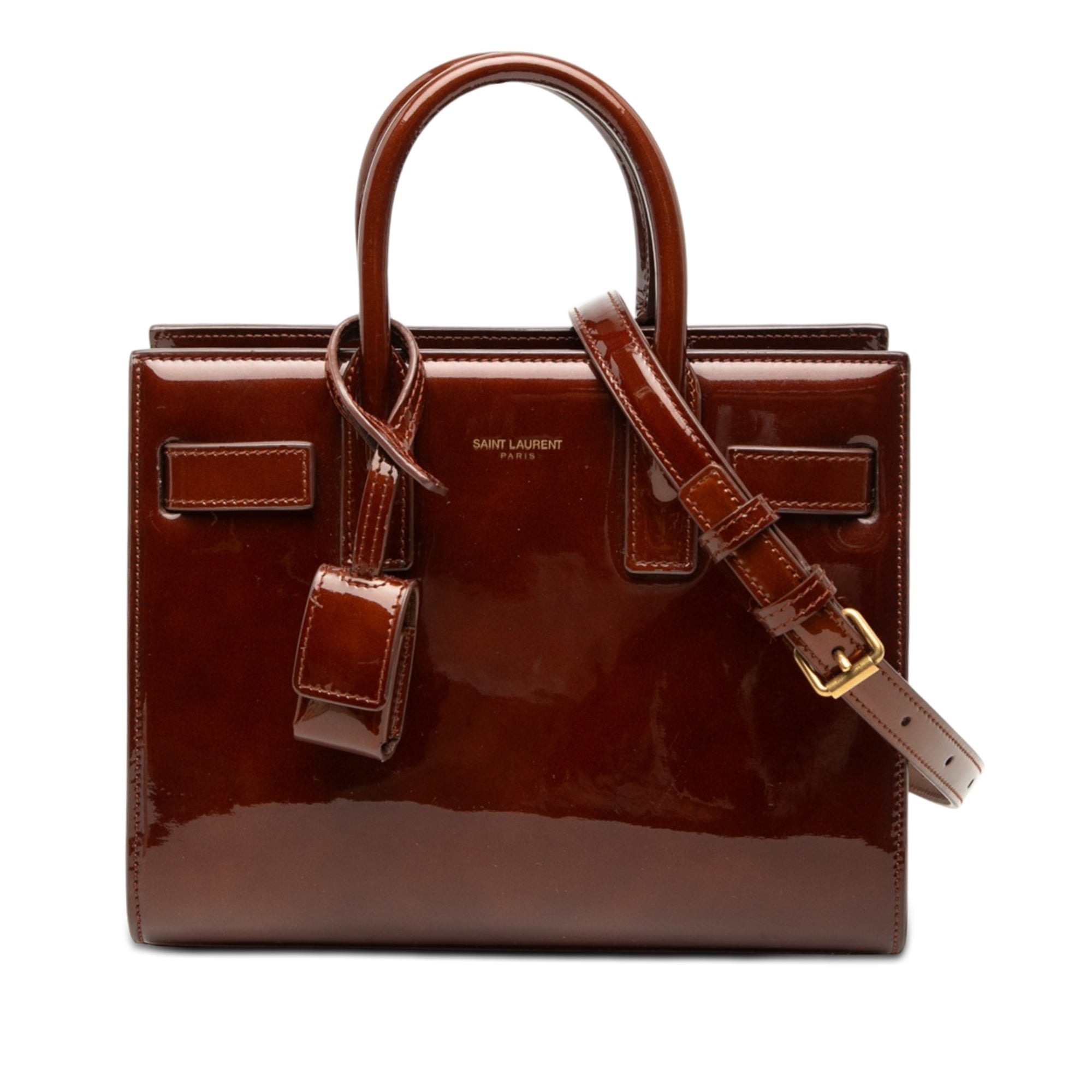 Nano Patent Sac de Jour Satchel - Image 1